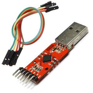 C10 CP2102 USB to TTL 시리얼 RS232 컨버터 아두이노