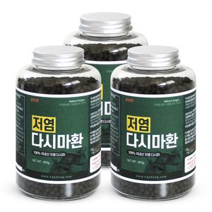 갑당약초 저염 다시마환 400g X 3병