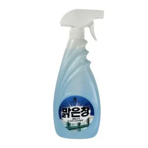 PB-1 맑은창 멀티 유리 세정제 580ml 세척 광택 거울 유리창 가구 가전 차량