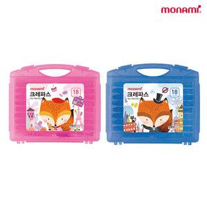 모나미 크레파스 18색 24색 36색 48색 55색
