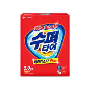 수퍼타이 카톤 5kg 겸용 가루세제