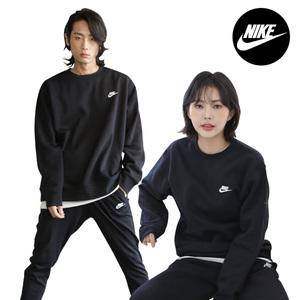 나이키 NSW 클럽 크루 프렌치테리 맨투맨 티셔츠 (BV2666-010)