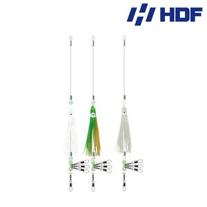 HDF 해동 꼴뚜기루어 문어채비 HA-1340 인터락스냅도래