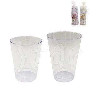 쿡앤락 파티컵 20p 음료 300ml 맥주 400ml 파티 투명 컵 일회용 생일