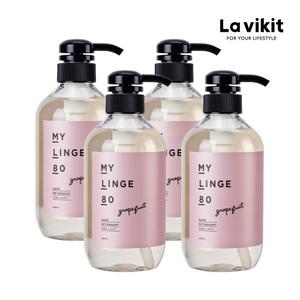 라비킷 마이랑쥬80 (480ml)x4개 여성속옷전용세제