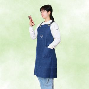 프리미엄 바리스타 전자파 차단 섬유 앞치마 미용실 미용사 주방 공방 업소용 남여공용