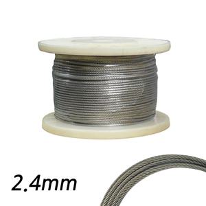 스텐 와이어로프 STS304 굵기 2.4mm 100M