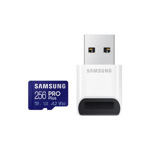 삼성전자정품  마이크로SD카드 PRO PLUS 256GB MB-MD 외장메모리+카드리더기