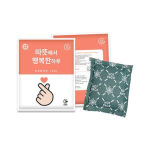 국내생산 KC인증 해피원 따뜻해서 행복한 핫팩 포켓형 100g 30개세트