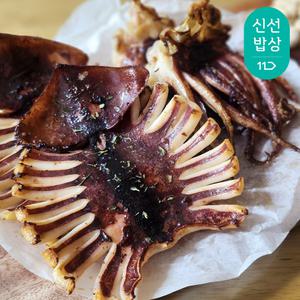 국내산 반건조 오징어 피데기 중 1kg내외 10미