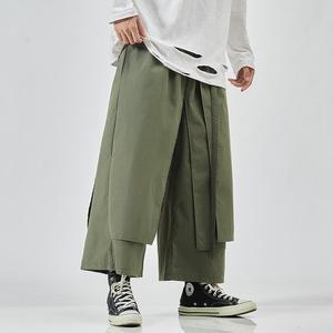 검도바지 젠더리스룩 통넓은바지 플루이드룩 밴딩 와이드 G6