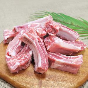 등갈비 로인립 쪽갈비 바베큐립 폭립 캠핑등갈비 1kg 냉동 더예쁜한우