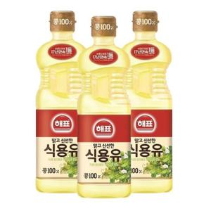 사조해표 식용유 500ml 3개