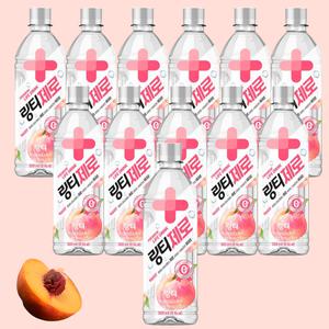 링티제로 복숭아맛12병 500mL 제로칼로리 활력충전 에너지보충 비타민 미네랄 함유