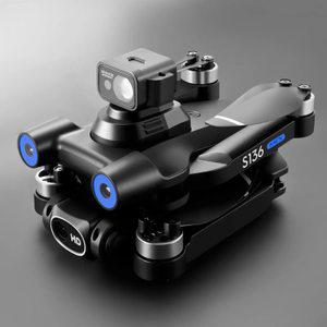 S136 Max GPS RC 드론, 4K HD 듀얼 카메라, 전문 사진, 장애물 회피, 브러시리스 헬리콥터, 접이식 쿼드콥