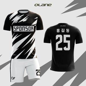 [오레인] 족구 전사유니폼(JGJS004) 블랙 [단체주문]