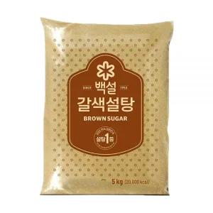 백설 갈색설탕 5kg