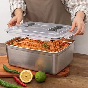 대용량 김치통 밀폐용기 대형 스텐김치통 9.5리터