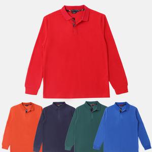 긴팔 후리스카라 티셔츠 남녀공용 S~3XL 가을 겨울 커플티 단체복 MT 유니폼