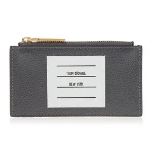 [라벨루쏘]  남성 페이퍼 라벨 지퍼 카드 월렛 MAW289A 00198 025 (스크래치)