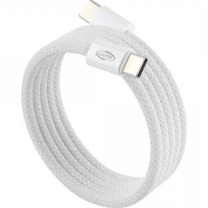 NETmate NM-UCC2602WM USB2.0 마그네틱 C타입 60W 고속충전 케이블 2m 화이트