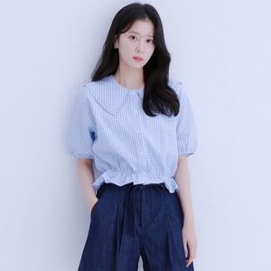 [롯데백화점]로엠 빅카라 체크 블라우스(2colors)_RMBLE25R31찜하기