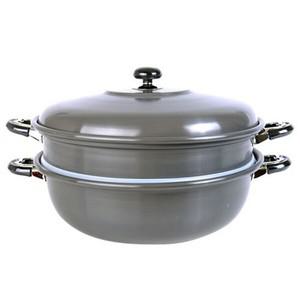 대형 2단 찜솥 찜기 업소용 경질냄비 곰솥 육수통 34cm