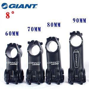 자전거 스템 GIANT-산악 스템, 초경량 핸들바, 클램프 직경, MTB 부품, 8 °, 60mm, 70mm, 80mm, 90mm, 31.