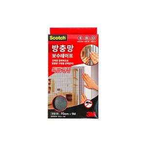 3M 스카치 방충망 보수 시트 대형 70cm x 1m/테이프/수리/스티커/수선/패치/구멍