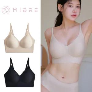 (심리스 브라 -패드일체형) MB523 미브레 비침없는 노라인 노와이어