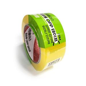 더 킹 플러스 OPP 박스테이프 택배 포장용 테이프 투명 48mm x 80m 대용량