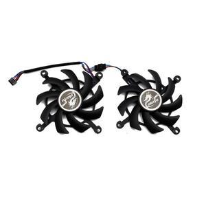 Colorful GeForce RTX 2060 슈퍼 GPU 선풍기, 냉각 TI 그래픽 카드용, 85mm, 2 개