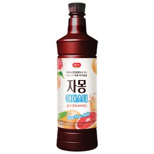 광야식품 자몽 아이스티 베이스 970ml 에이드