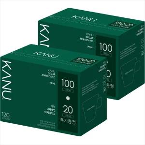 카누 미니 디카페인 120Tx2개/2세트구매시 1000원DCX넉넉한 유통기한