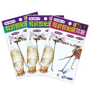 해동 쭈갑 삼각 편대 에스테르 가지 채비 귀신 채비 2입