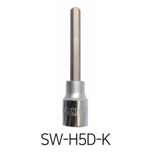 베스토 육각 롱 비트 소켓 렌치 SW-H5D-K 롱복스알 1/2DR-5MM 100L