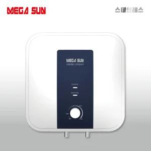 메가썬 스텐 전기온수기 30리터 하향식 벽걸이 30L 스테인레스
