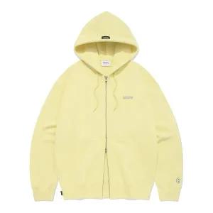 커버낫 COVERNAT 스몰 어센틱 후디 집업 옐로우 CO2401HZ01YL 250321