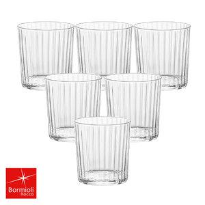 보르미올리 엑스클루시바 네그로니 (355ml)-6P 유리글라스 물컵 쥬스 칵테일잔 언더락
