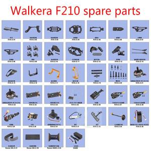 Walkera F210 RC 쿼드 콥터 드론 예비 부품 블레이드 모터 ESC 랜딩 카메라 전원 보드 발사기 수신기 비행
