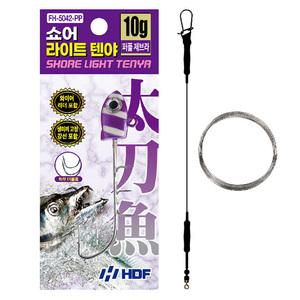 해동 쇼어 라이트 더블 훅 텐야 FH-5041 갈치 삼치 생미끼 지그 채비