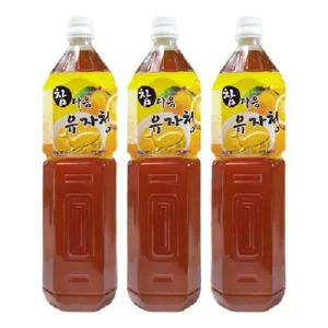 참다음 유자청 1.5Lx8pet/1BOX