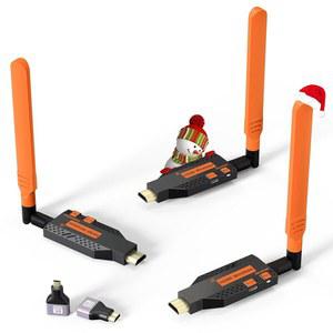 2 PC 8GHZ 쿨파이 무선 익스텐더 및 수신기 여러 2개 1080P HDMI 앤 모니터 4GHZ/5 프로젝터용 TV 플러그 송신기 카메라 플레이 노트북