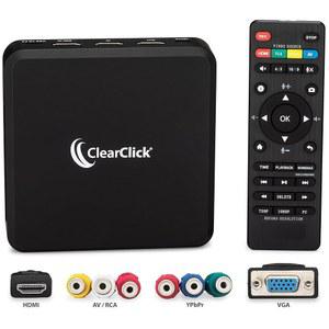 클리어클릭 HD 캡처 박스 플래티넘 - HDMI, RCA, AV, VGA, YpbPr, VHS, VCR, DVD, 캠코더, Hi8에서 비디오 및 스트리밍