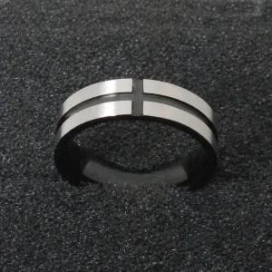 [골드러쉬] R229 패션링 남녀공용 빈티지 엔틱 커플링 스텐레스반지 6mm 십자가 남자반지