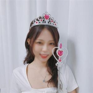 생활용품 OH-SA 오로라왕관세트 생일 파티 소품 공주 실버
