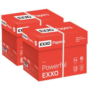 사무용품 프린트 종이 엑소(EXXO) A4 복사용지(A4용지) 85g 2박스(5000매)