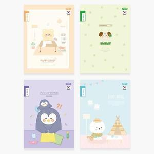 [KGPQN36Q_4B]펜피아 800 초등 학습노트 제본 14줄무제 1