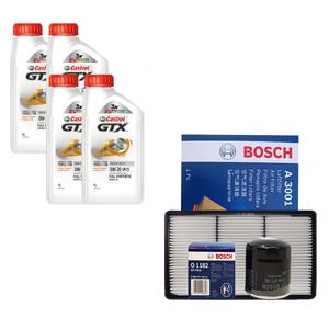 니로 하이브리드 캐스트롤 GTX SP C5 0W20 4L 엔진오일+필터 세트 1182-3001