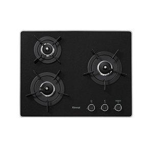 [린나이]가스레인지 3구 빌트인 블랙 RBR-P3500